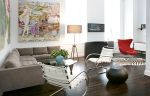 Large Art Painting over Sectional 